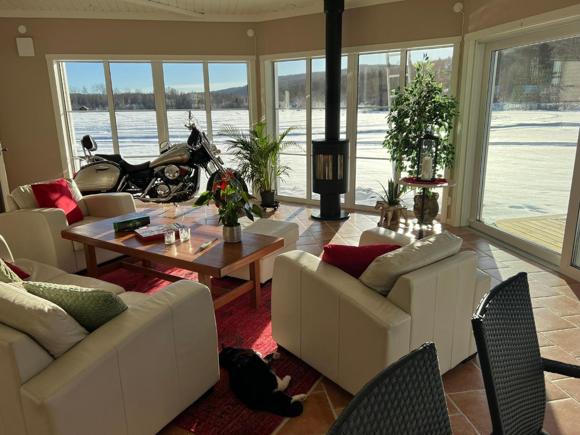Rosa Huset Osebol Apartment Stollet Bagian luar foto